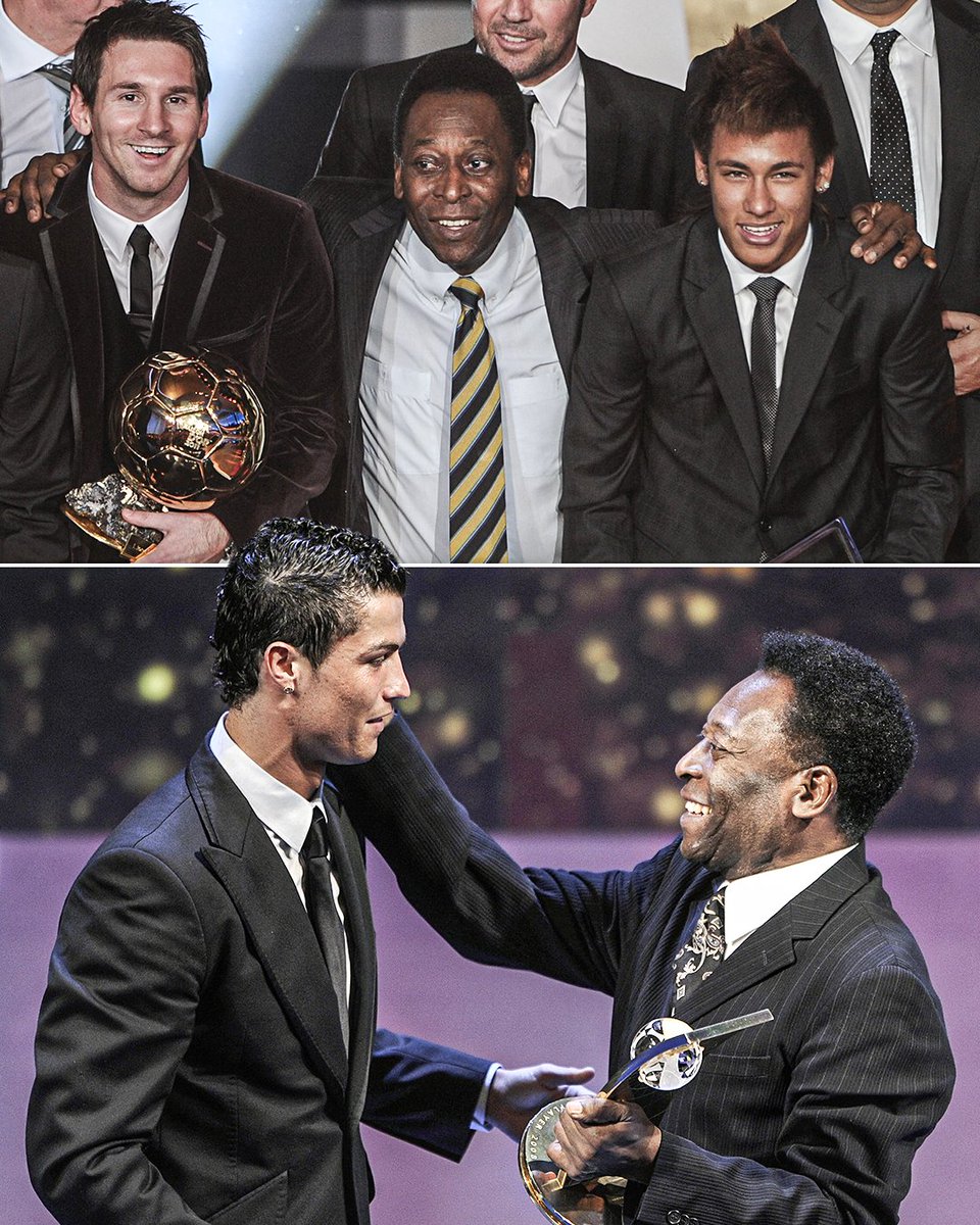 ESPNFC's tweet photo. Pele's impact on football is eternal 🙏 https://t.co/1jey8OVHKo