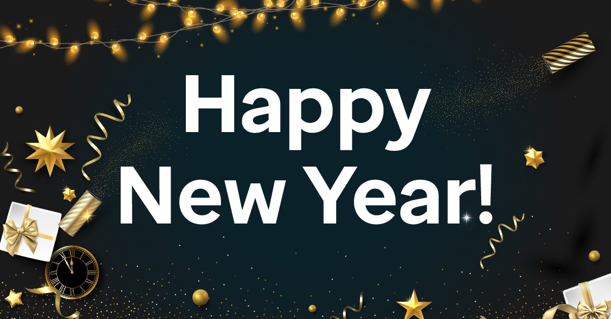 Wising you a happy and healthy New Year!