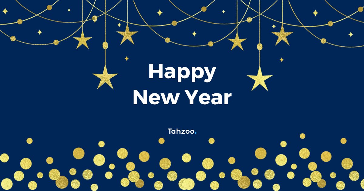 Tahzoo's tweet photo. Happy New Year from Tahzoo! Cheers to health, happiness, and prosperity in 2023. https://t.co/oMKW5kilDk