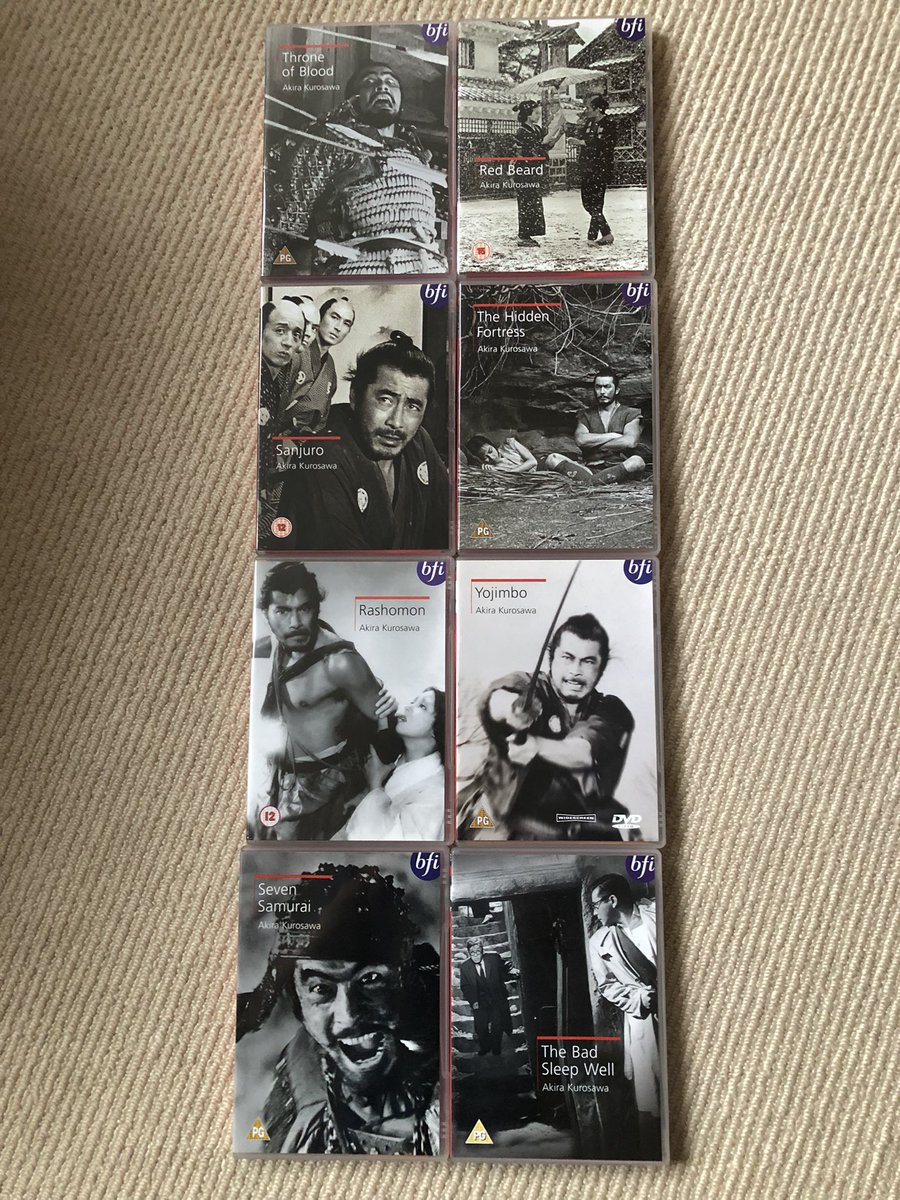 #Bales2022FilmChallenge 

Day 31: watch without interruption 

Any foreign language film where I concentrate on the subtitles. My Kurosawa collection for example.