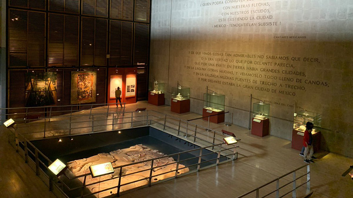 turismocdmx's tweet photo. #ImperdibleCDMX

@MusTemploMayor es un museo en el Centro Histórico, que te transportará al México Antiguo para conocer la grandeza de la cultura mexica. 

Ven a visitarlo, te sorprenderá la colección arqueológica. 😉 https://t.co/Fx1JxFQWKQ