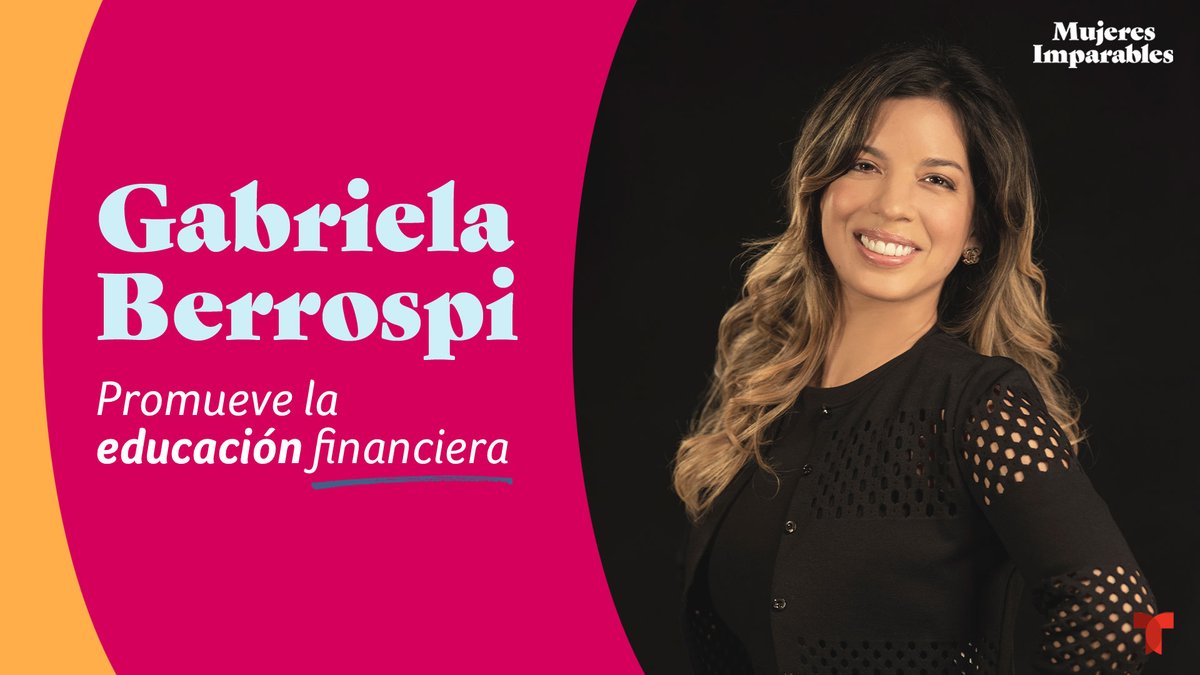 “Aprender que el dinero trabaje por ti, y que no seas tú quien tenga que trabajar siempre por el dinero, es clave”. #GabrielaBerrospi: bit.ly/3IhqZDY 
#MujeresImparables #ElPoderEnTi #quenadatedetenga #juntosimparables <a href="/TelemundoEPET/">Telemundo - El Poder En TI</a> <a href="/Telemundo/">Telemundo</a>