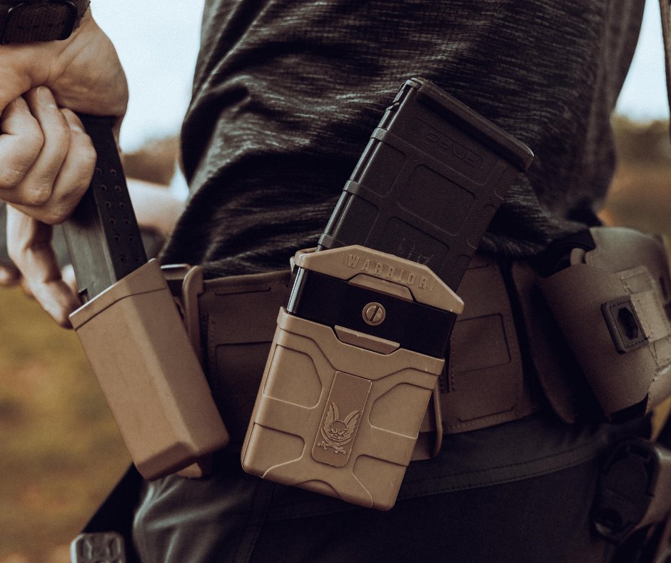 Sent in by @samm.seeley as seen in his latest projects including @sunrayseries and @okami_film.

Our rotating polymer mag pouches, available in 9mm and 5.56mm

#warriorassaultsystems #9mm #556mm #okami_series #sunrayseries