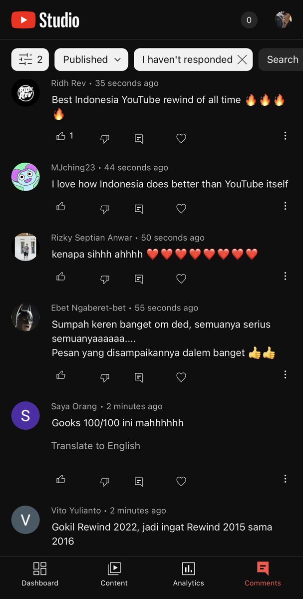 Thank u all!! youtu.be/teYW2dKvbqI