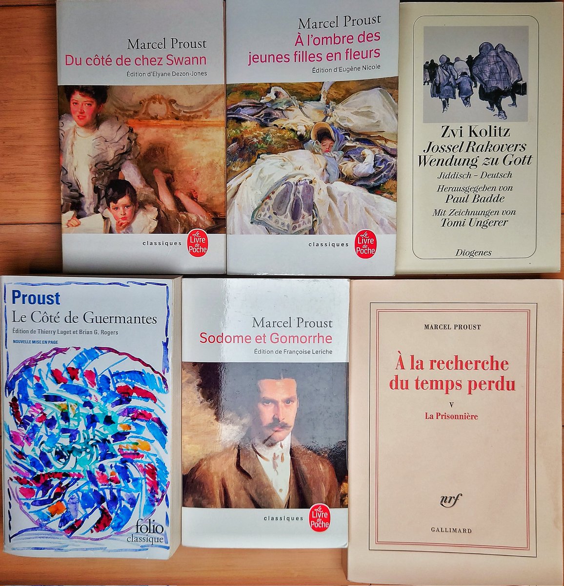 Stephane_Erler's tweet photo. Mes #lectures2022.
10 livres, 6 langues: français, anglais, allemand, yiddish, latin et chinois.
#VendrediLecture
#Proust #LaRecherche https://t.co/LBIvSxDVBf
