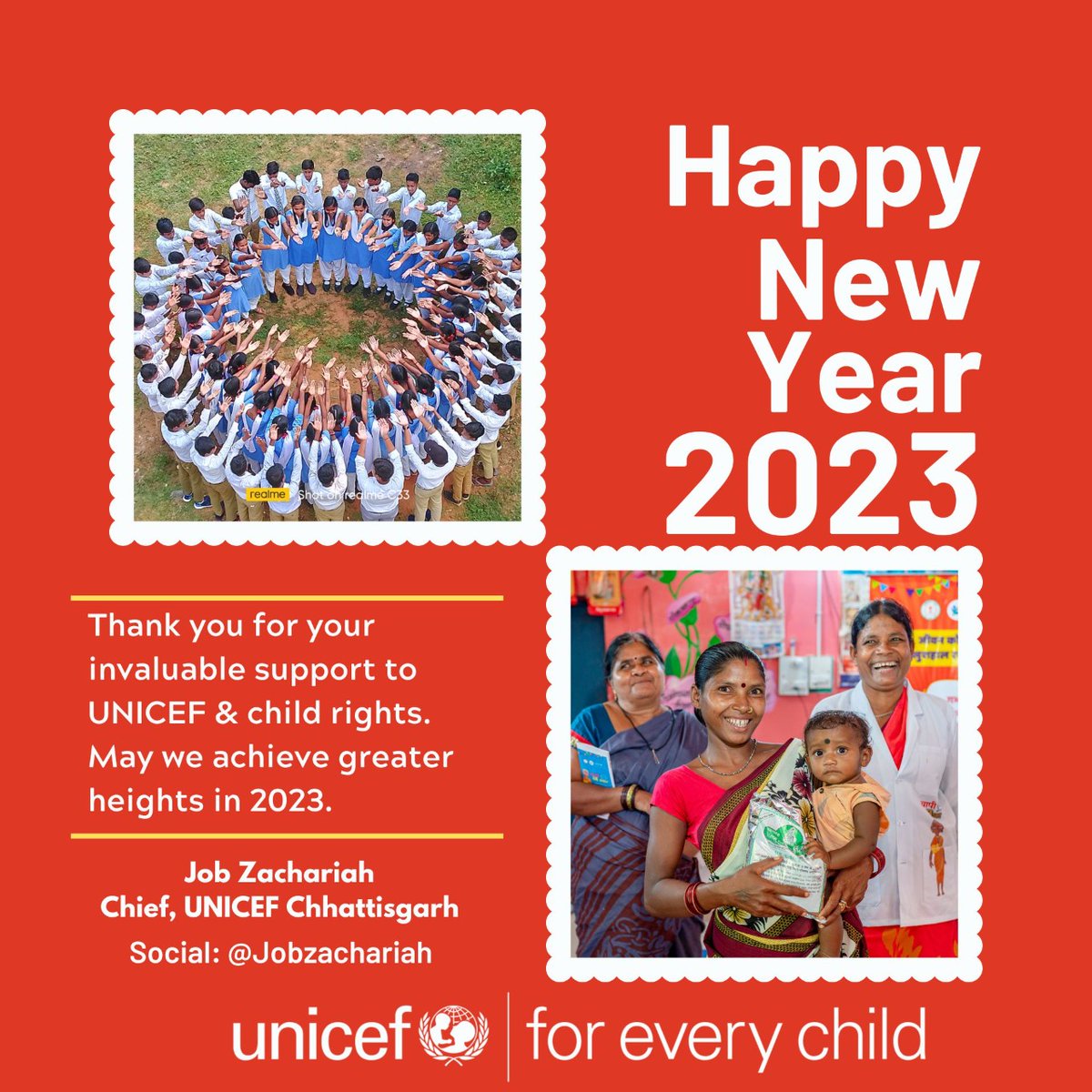I believe in 2023, we will be able to achieve better results for children's survival, development and protection.  #everychildmatters <a href="/BarackObama/">Barack Obama</a> <a href="/BillGates/">Bill Gates</a> <a href="/elonmusk/">Elon Musk</a>