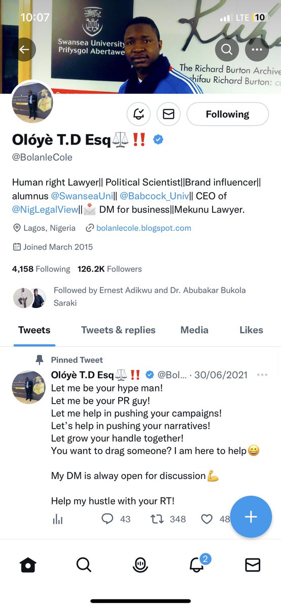 Adekunlex16's tweet photo. @NursetoluX @BolanleCole 1425795045
Mujeeb olusan access bank https://t.co/J4ALhO3g8t