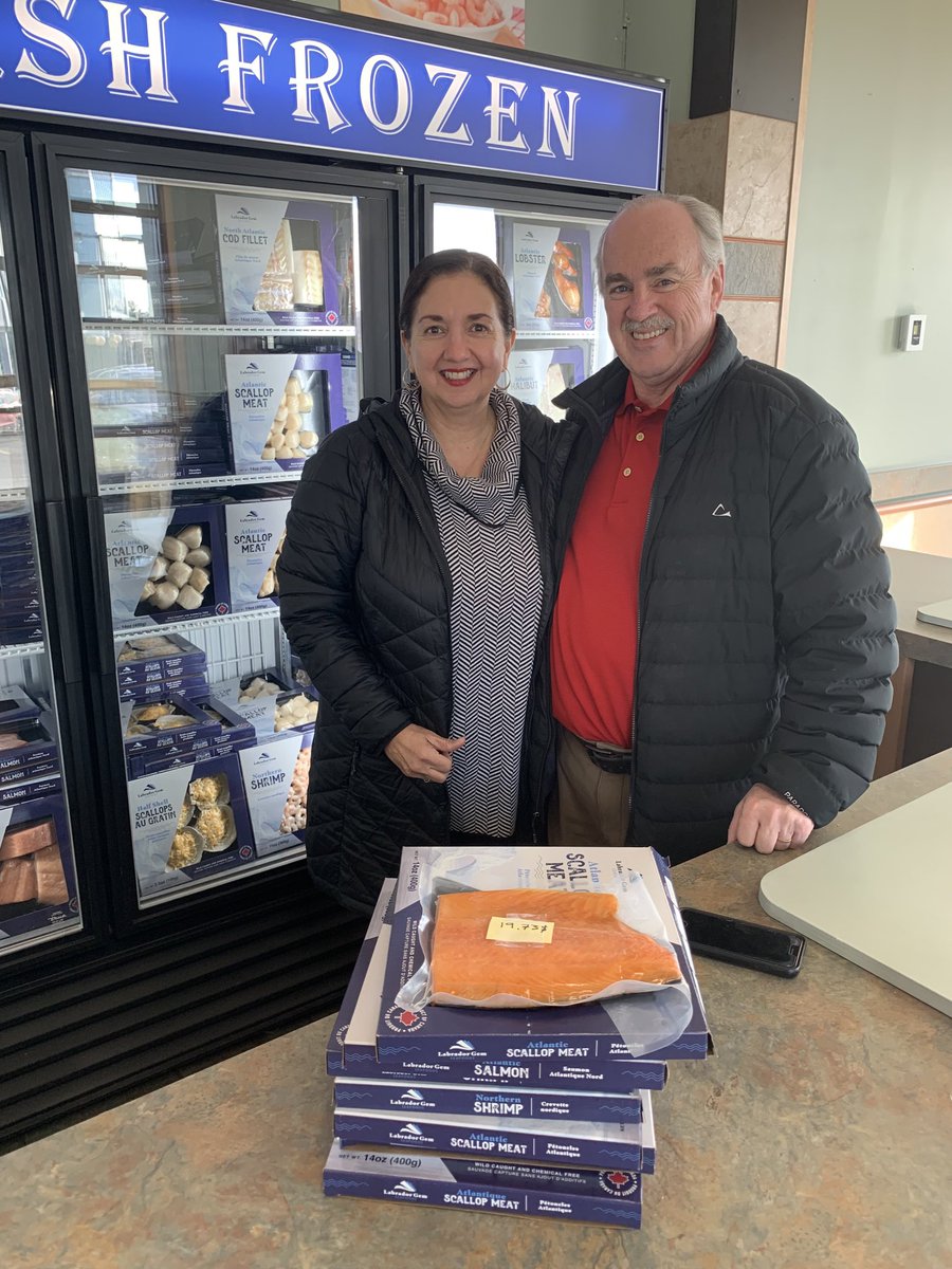 GrahamLetto's tweet image. Just paid a visit to @labradorgemseafoods to get a fresh supply of scallops, shrimp, salmon, and “wrinkles”. Thanks ⁦@dannydumaresque⁩ and Maria for the great service.