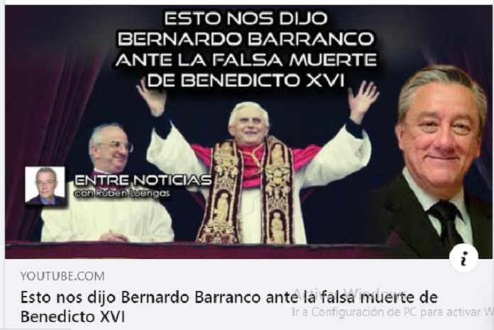 Benedicto XVI muy grave. El Papa Benedicto XVI fue un pontífice muy europeista. Uno de los grandes teólogos del siglo XX. Reconoció que su mayor pesar fue haber lidiado con la pederastia clerical. Conversé con Rubén, cuando lo dieron por muerto. El Enlace: youtube.com/watch?v=0RxFnn…