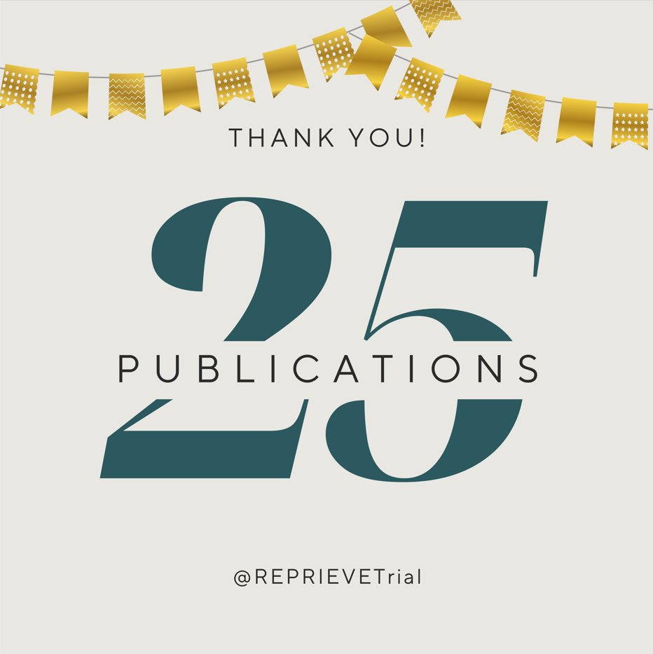 REPRIEVE Trial tweet media