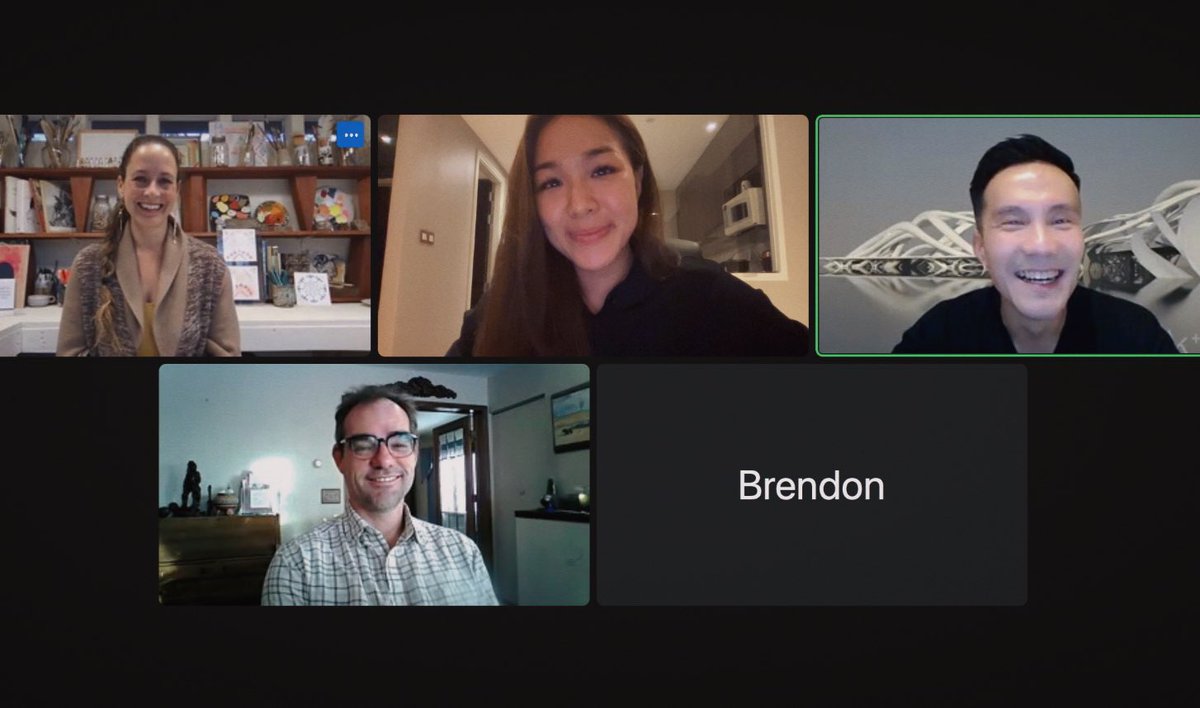 MsF0m0's tweet photo. Just had the most wonderful and super inspirational chat with @BuffettNicole @J_AlenKwon 🤍✨ Such a pleasure to connect with such an inspirational figure. Glad to have you as our creative collaborator for @MemoticsNFT 2023 looking boolish! 🙌🏻 https://t.co/Hjczxn0BfX
