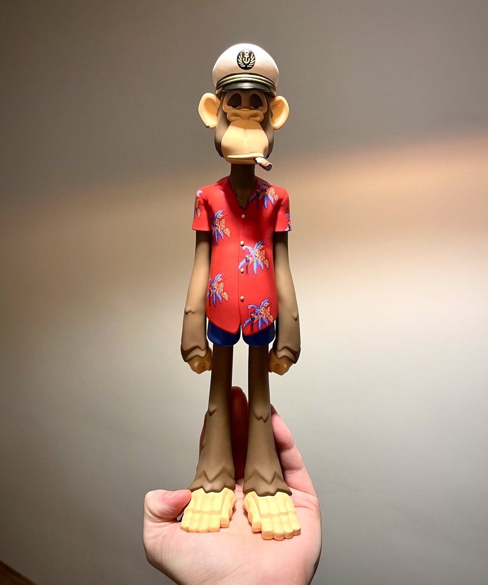 It finally arrived @superplastic X <a href="/BoredApeYC/">Bored Ape Yacht Club 🍌</a> ⚓️