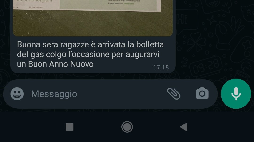 Buon anno anche a lei Signora Gabriella