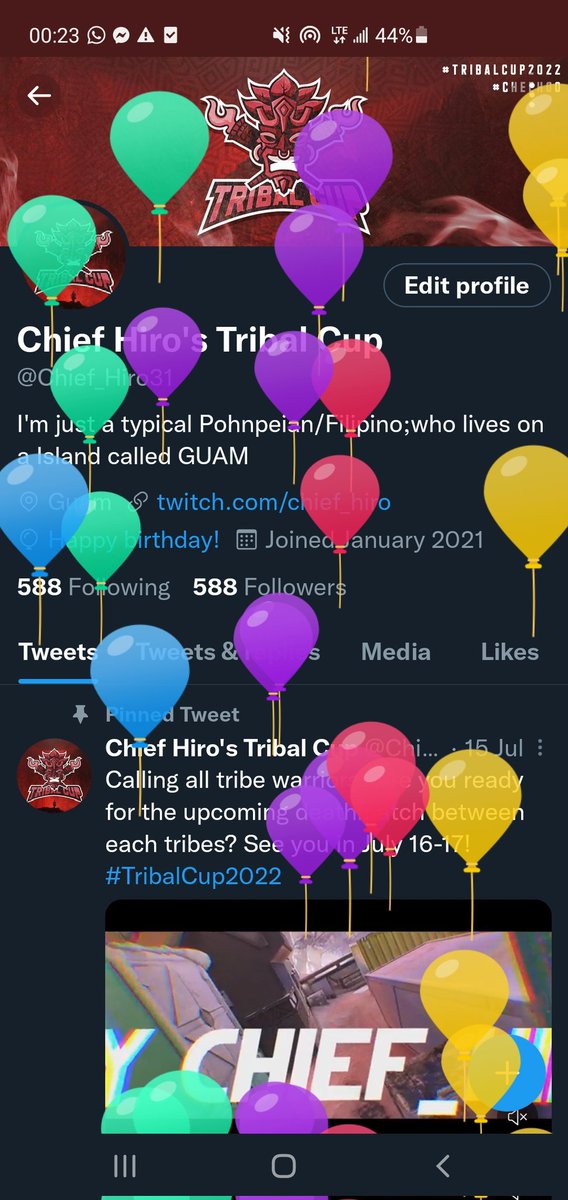 Chief Hiro's Tribal Cup tweet media