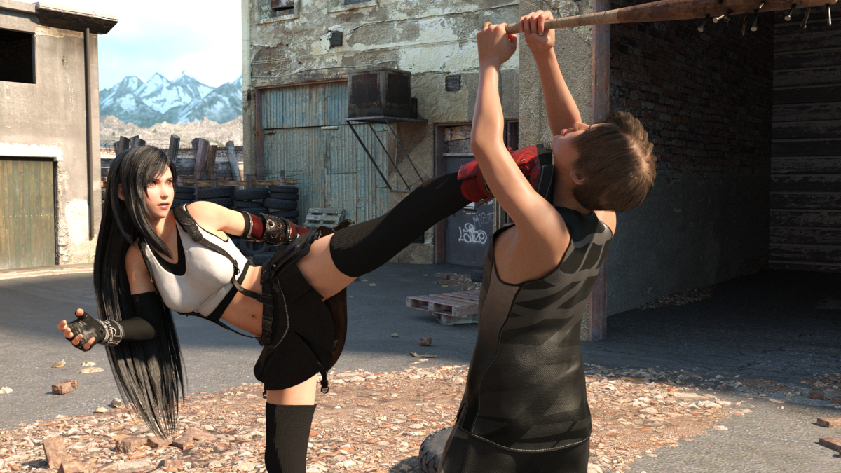 kemoce1998's tweet photo. Tifa fighting #FF7 #FINALFANTASY #tifa #tifa_lockhart #蒂法 https://t.co/6Mdg8NIUQ3 https://t.co/LxW1AmwJjA