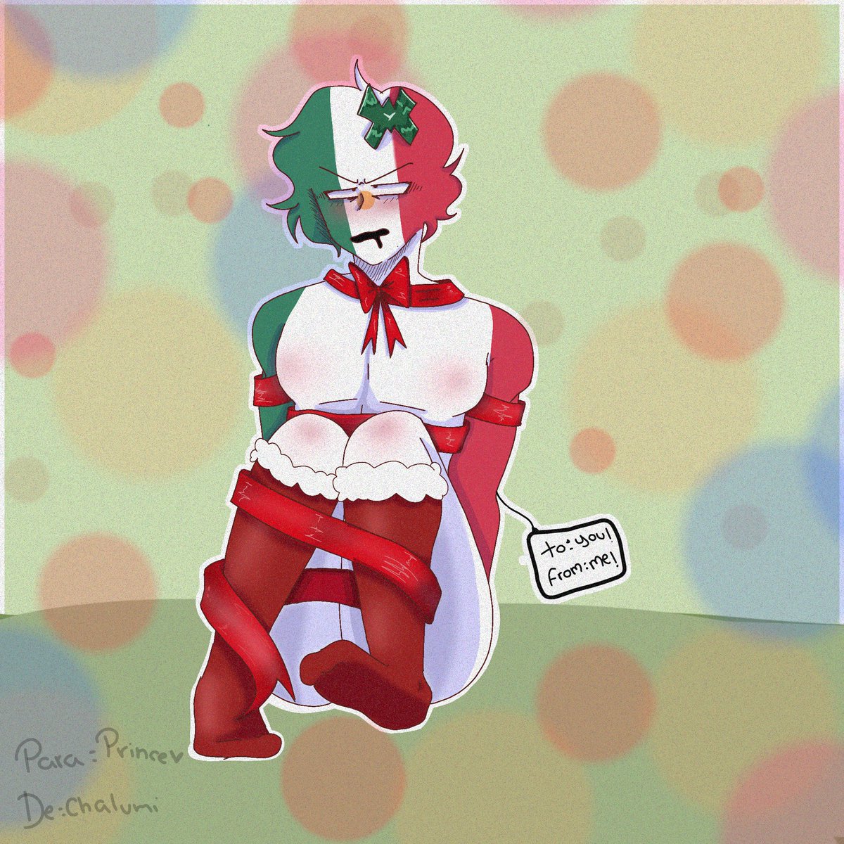Chalumi2006's tweet photo. @princedoesstuff queria intentarlo a mi estilo, me salió masó 🌚, soy tu fan mana 🤠

#CountryHumans 
#countryhumansmexico https://t.co/RyknvLLj2V