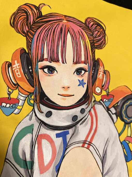 CDJとても楽しいです!イラストTシャツ着ていただいて嬉しいです!! 