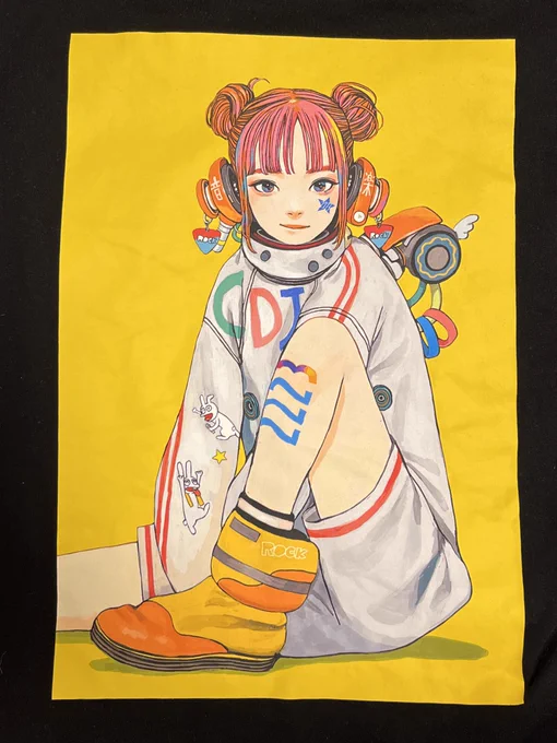 CDJとても楽しいです!イラストTシャツ着ていただいて嬉しいです!! 