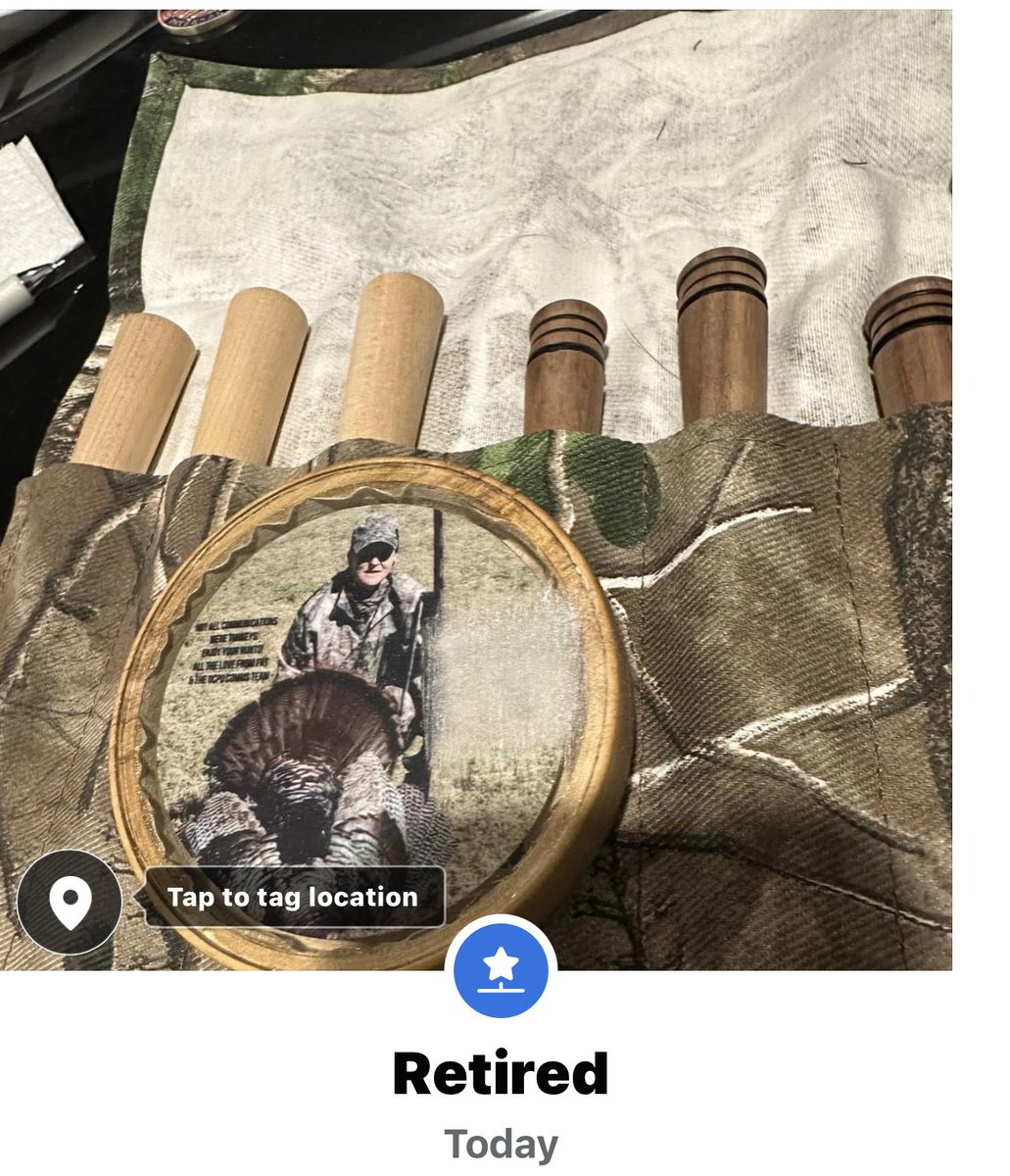 sawalt65's tweet image. Yep. That’s it, folks. Time to enjoy the fruits of my labor. #retired  #noalarmclock unless it’s hunting season.