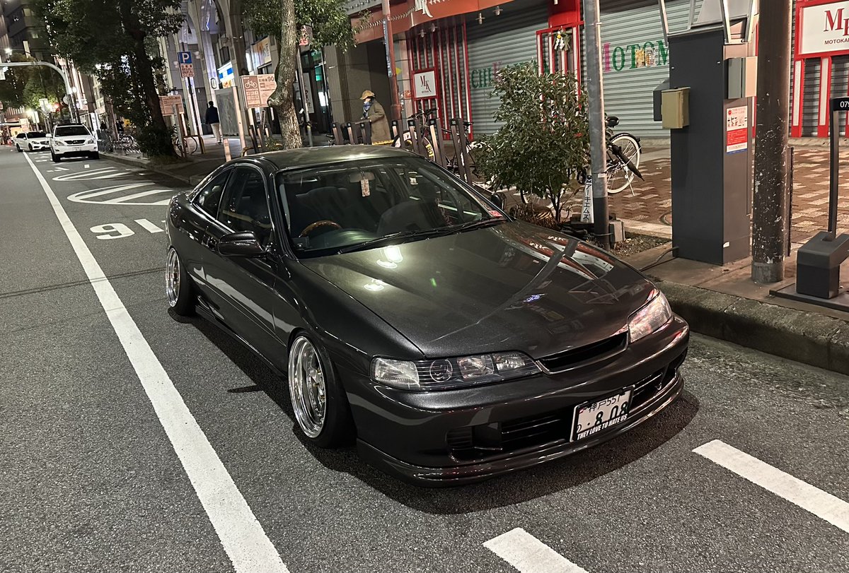 久しぶりのインテグラで
ナイトミィーティング楽しかった！