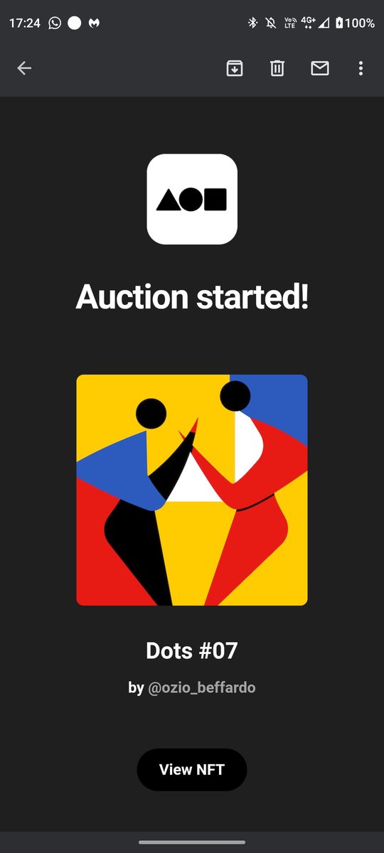 Ozio Beffardo (@ozio_beffardo) on Twitter photo Dots #07 auction started!
Thx to <a href="/Bonech1Bonechi/">Almost _serious_art_gallery</a> to kicking off the auction
24 hrs to go โฐ, link in comments Dots #07 auction started!
Thx to <a href="/Bonech1Bonechi/">Almost _serious_art_gallery</a> to kicking off the auction
24 hrs to go โฐ, link in comments