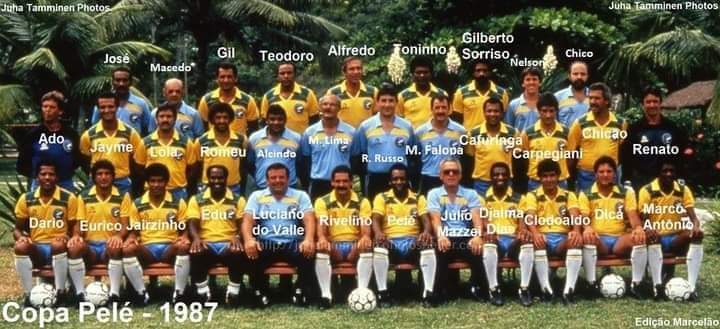 TODOS OS JOGOS DO BRASIL NA COPA PELÉ 1987