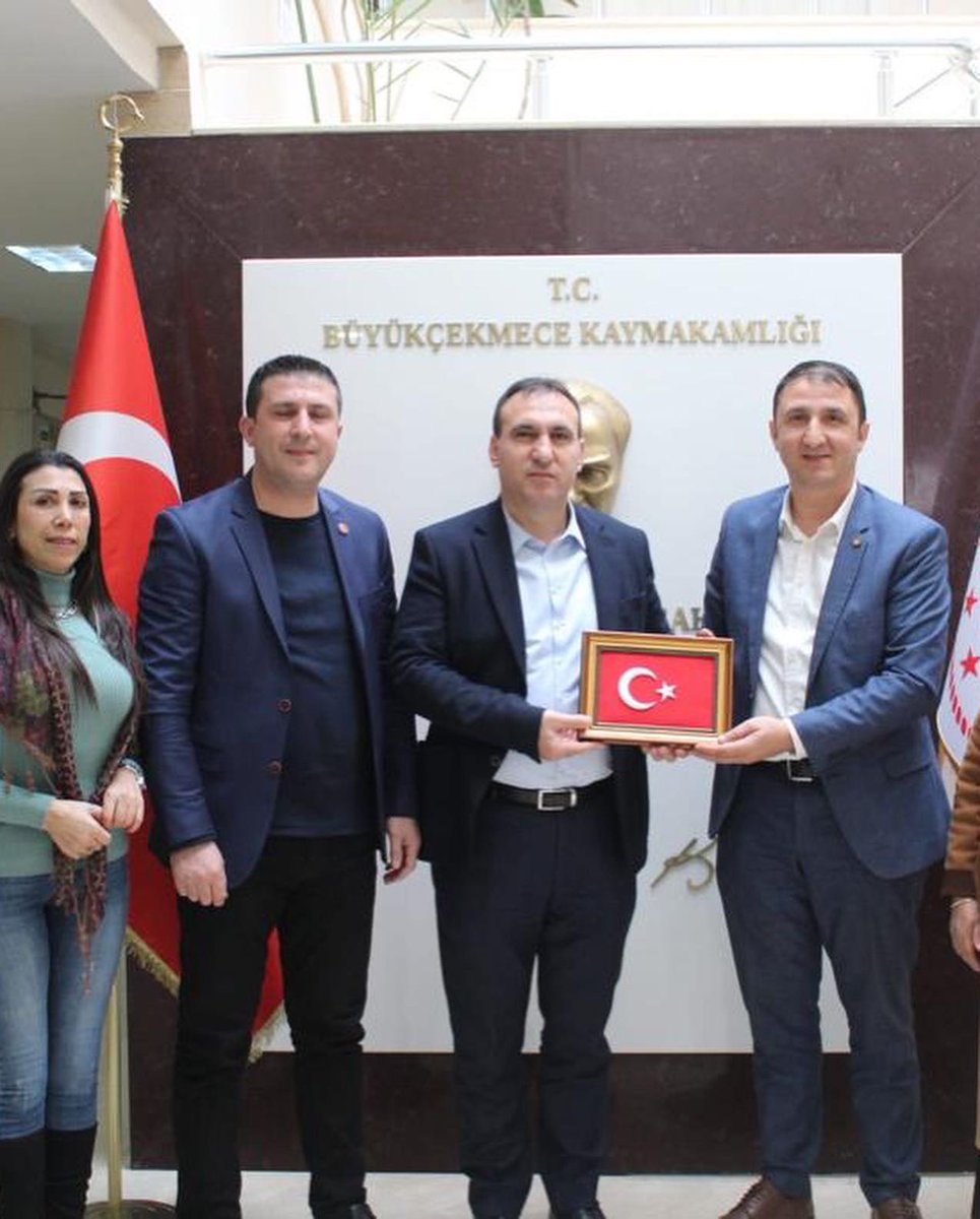 İstanbul Büyükçekmece Kaymakamı Sayın Ali İkram TUNA’yı Ziyaretimiz.