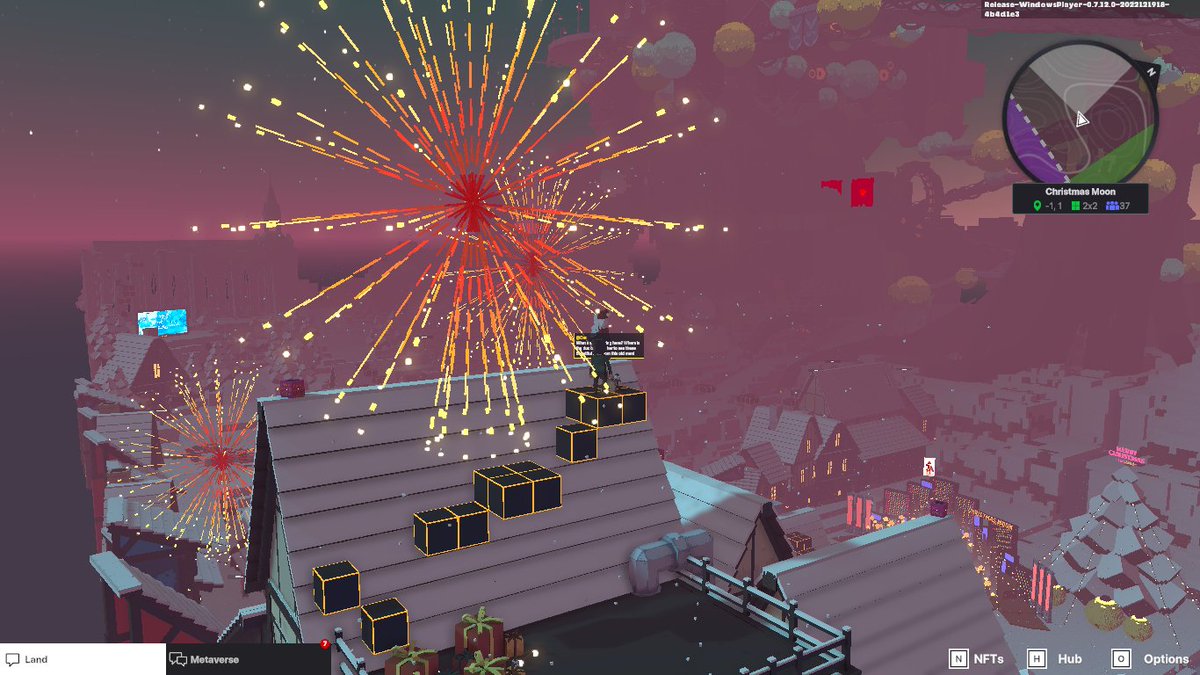 nix1107's tweet photo. @TheSandboxGame @LuluLand_World I found Monica in Christmas Moon by @LuluLand_World! 🌜 I participated in the #SeasonsGreetingsTSB challenge for a chance to win an NFT! https://t.co/Ba0Mpm3Eh7