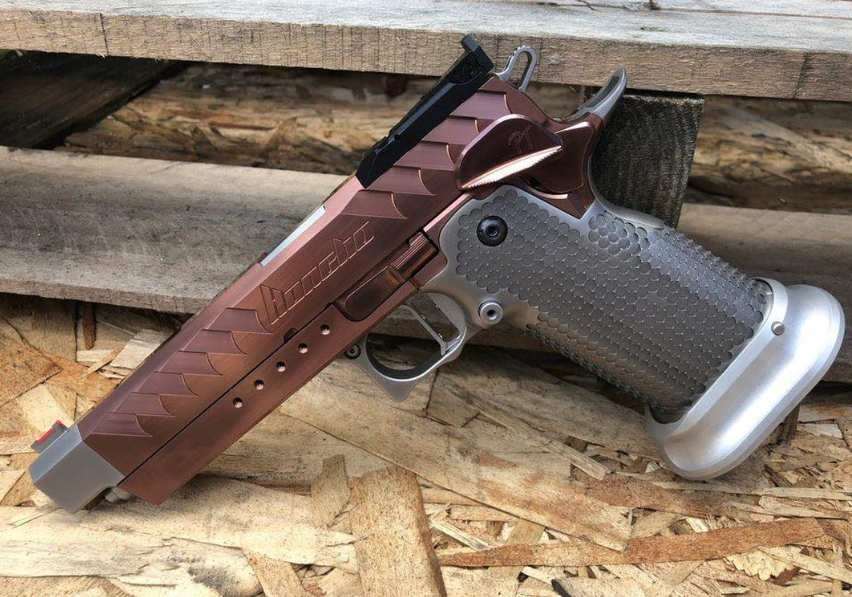 P_Trinity2011's tweet photo. Rose Gold looks better on the Honcho than your iPhone! Change our minds

#changemymind #2011 #firearms #guns #racegun #raceguns #1911 #honcho https://t.co/maKtWv12NG