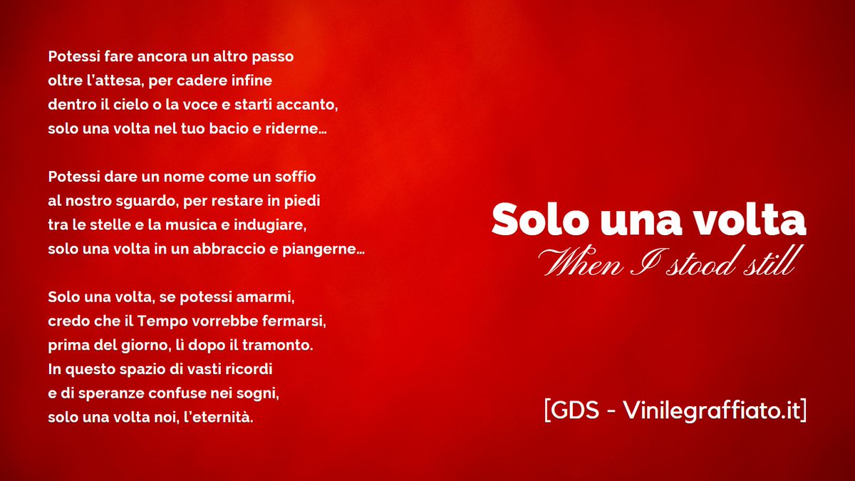 gaetdisabato's tweet photo. La fine dell'anno è sempre quel momento che sembra immobile ed eterno, in mezzo tra un ricordo e un desiderio... e tra una lacrima e un sorriso capita a volte che ne nasca un po' di poesia...
Buon anno!
#Capodanno https://t.co/S0kpgIa8Rn