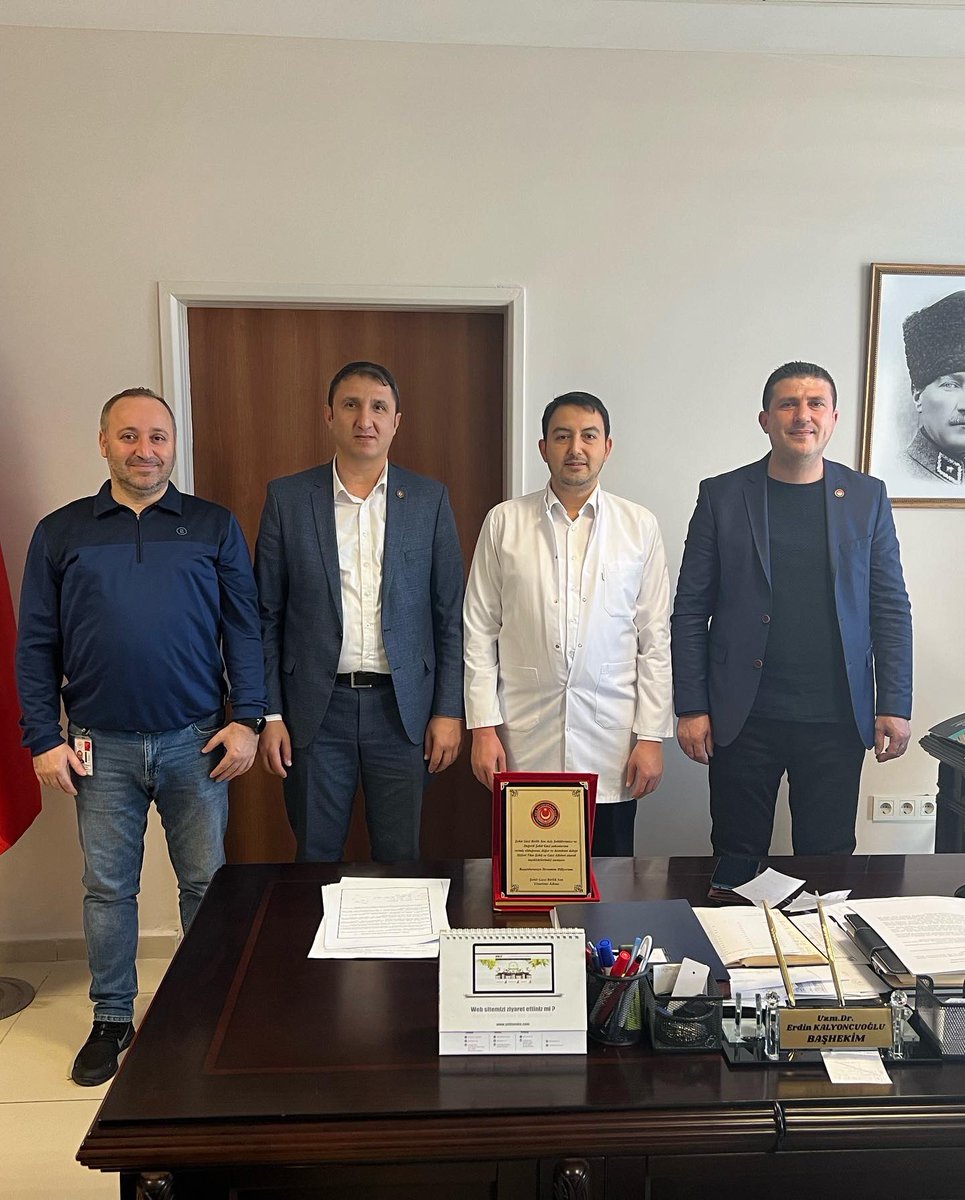 İstanbul Büyükçekmece Kaymakamı Sayın Ali İkram TUNA’yı Ziyaretimiz.
İstanbul Büyükçekmece Adalet Sarayı Cumhuriyet Başsavcı Vekili Sayın Dr. Necip SARI'yı Ziyaretimiz.
İstanbul Beylikdüzü Devlet Hastanesi Başhekimi Sayın Uzm. Dr. Erdin Kalyoncuoğlu’nu Ziyaretimiz.