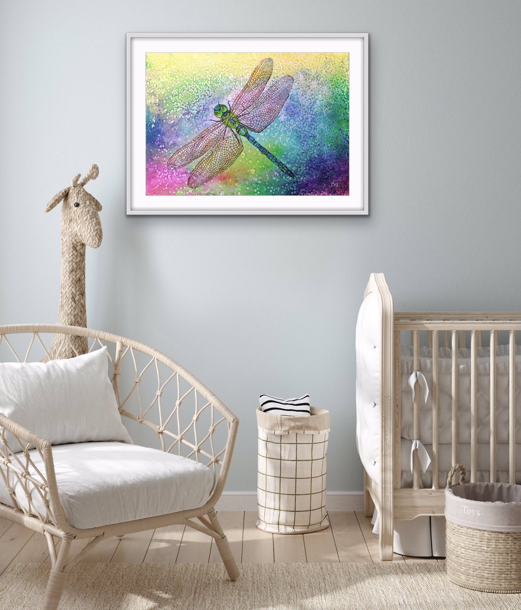 Jyistar's tweet photo. “Dragonfly Blue” by JYIArtworks. Prints https://t.co/7W7TPycvsr https://t.co/ZBLLaD9XDP