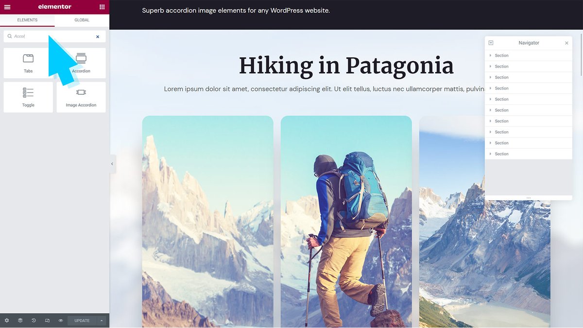 x_elementor's tweet image. IMAGE ACCORDION
The best accordion element for Elementor Website Builder.
Super effect for any website. Combine and create miracles. 💫
1.envato.market/image-accordio…
#Elementor #elements #WordPress #plugin #plugindeals #plugins #wordpressplugins #wordpressplugin #wordpresswebsite
