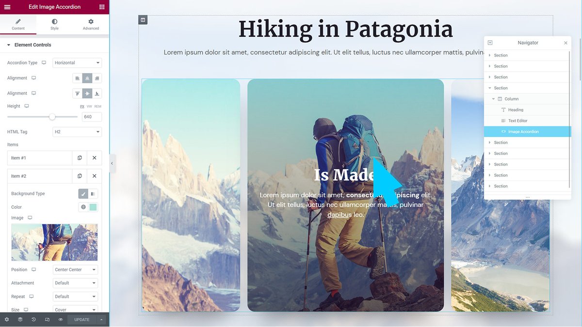 x_elementor's tweet image. IMAGE ACCORDION
The best accordion element for Elementor Website Builder.
Super effect for any website. Combine and create miracles. 💫
1.envato.market/image-accordio…
#Elementor #elements #WordPress #plugin #plugindeals #plugins #wordpressplugins #wordpressplugin #wordpresswebsite