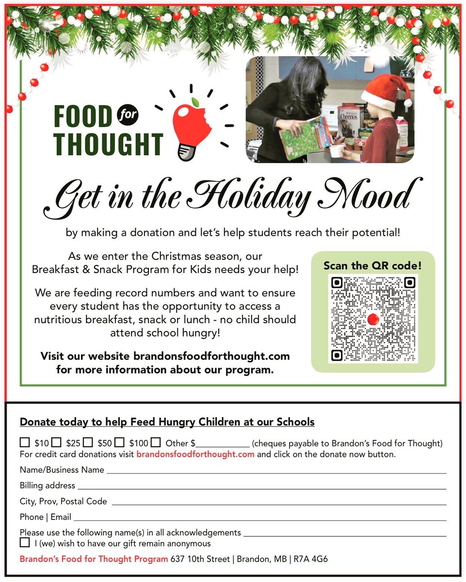 BrandonsFoodfo1's tweet photo. We are so close to our campaign goal! There’s still time before the New Year to make a donation to our breakfast &amp; snack program for kids! 🍎🍊❤️ #fighthunger #feedingkids #localprogram #community #fft https://t.co/6a8CXeO47Z