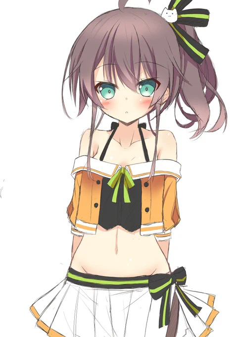 とりあえずなんかまつりちゃん描きたかっただけ #祭絵 