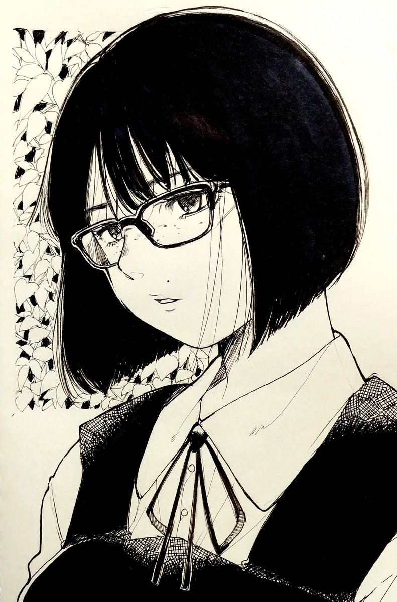 #今月描いた絵を晒そう
今月のメガネ 