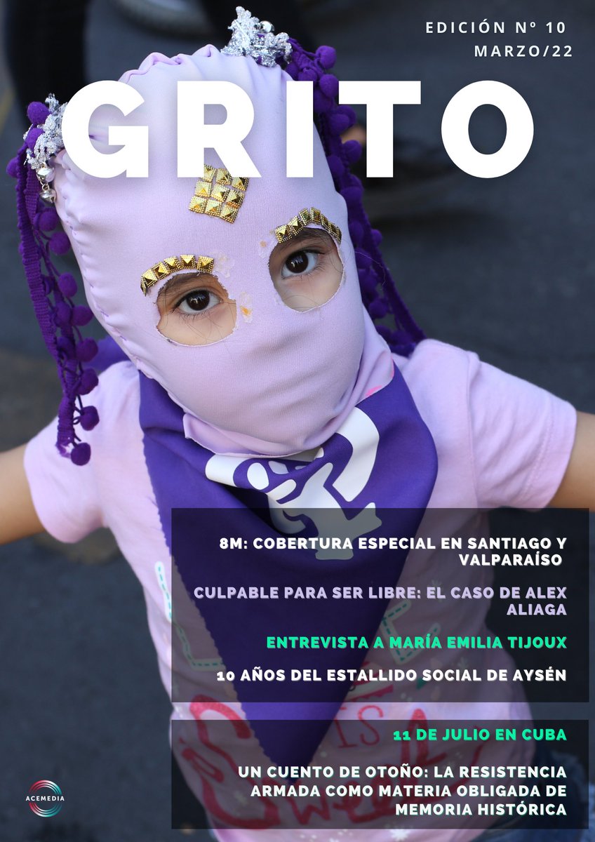 Revista_Grito's tweet photo. #Año2022 | Todas nuestras portadas de este año 2022. ¿Cuál fue tu favorita?

📸Fotos portadas: María Jesús Pueller

🗄Todas nuestras ediciones: https://t.co/wKeFvmJTAo
📜Todos nuestros contenidos: https://t.co/z5dzvBzsLn https://t.co/Ur0mUiW3nJ
