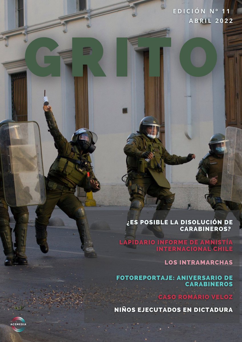 Revista_Grito's tweet photo. #Año2022 | Todas nuestras portadas de este año 2022. ¿Cuál fue tu favorita?

📸Fotos portadas: María Jesús Pueller

🗄Todas nuestras ediciones: https://t.co/wKeFvmJTAo
📜Todos nuestros contenidos: https://t.co/z5dzvBzsLn https://t.co/Ur0mUiW3nJ