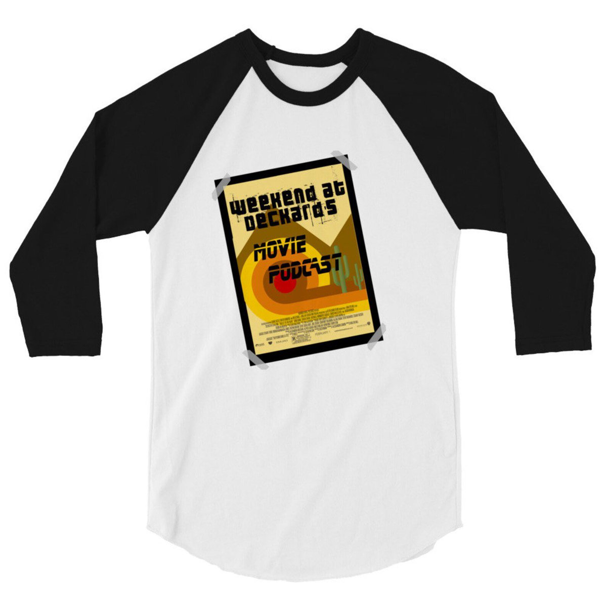 wadmoviepodcast's tweet photo. Weekend at deckards merch up for grabs. T-shirts, tank tops, baseball T’s, mugs and stickers visit https://t.co/wXQ8B9fJUK https://t.co/2hplshLdsE
