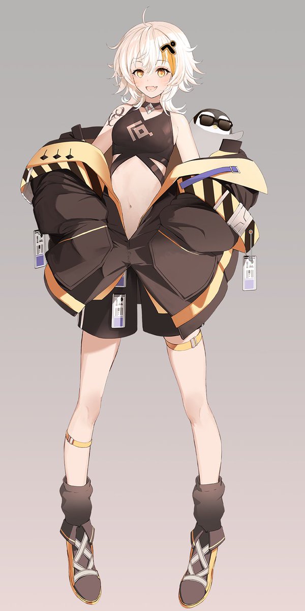 「月野ぺんた()さんの新規立ち絵描かせて頂きました!trystar()さん所属でバ」|maそ緒のイラスト