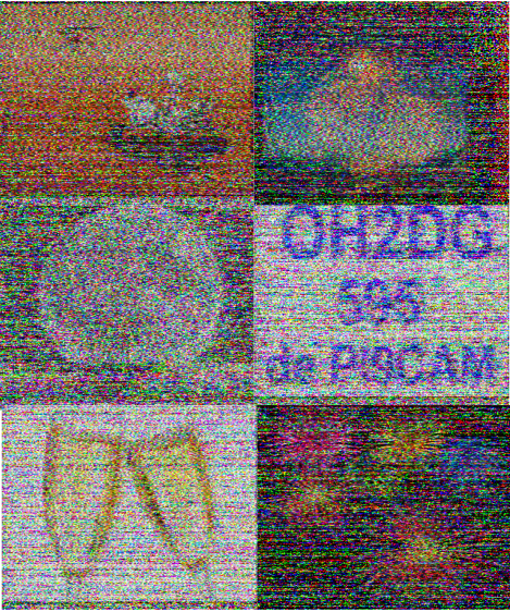 1296MHz SSTV Pictures received from PI9CAM via the Moon!