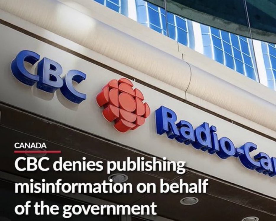Concern70732755's tweet photo. CBC can deny all they want however their reporting and lack of reporting on issues impacting the Trudeau liberals validates their lack of objectivity as well as overt bias. Liberal bailout funding came with a quid pro quo cost -Truth in reporting! Retweet in you concur ! https://t.co/Q4YojTTfmt