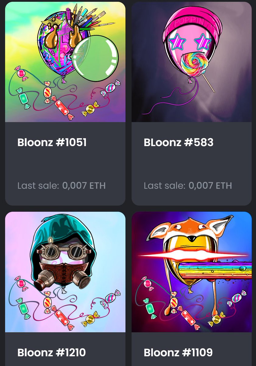 Bloonz_NFT's tweet photo. Thank you to the absolutely amazing @EJFoxen for picking up four #Boonz!! You picked up some very special ones๐ฅ I adore all of the. In particular #1051!!
I will be sending something extra special your way ๐๐๐ https://t.co/AGcQCCvEwl