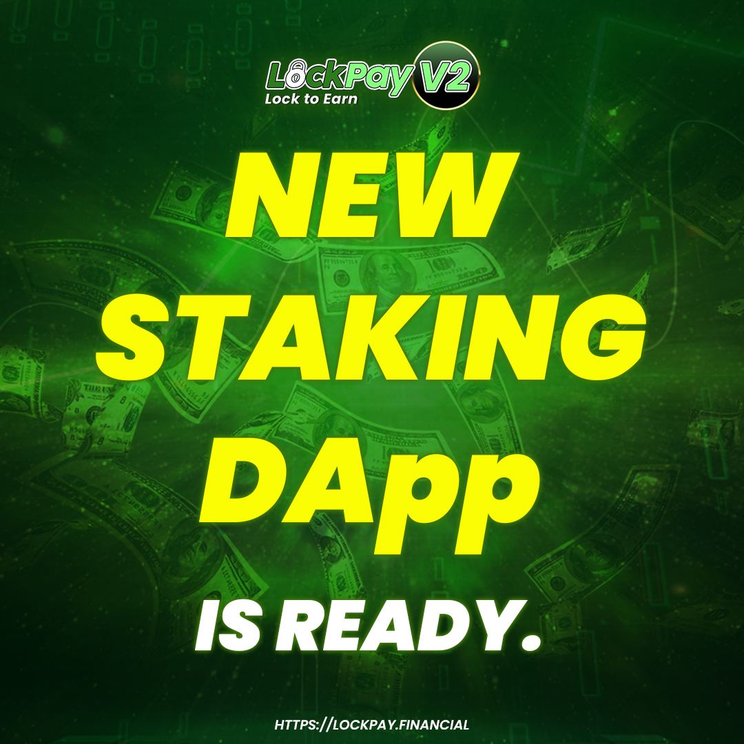 lock_pay's tweet image. Good news everyone‼️

We designed a brand new DAPP

Everything from:

👍Dashboard
👍Account
👍Calculator

Works better than before

But mostly importantly, 🚀HUGE improvements to staking platform.

🌐Web: lockpay.app/staking

#LockPay #BSC