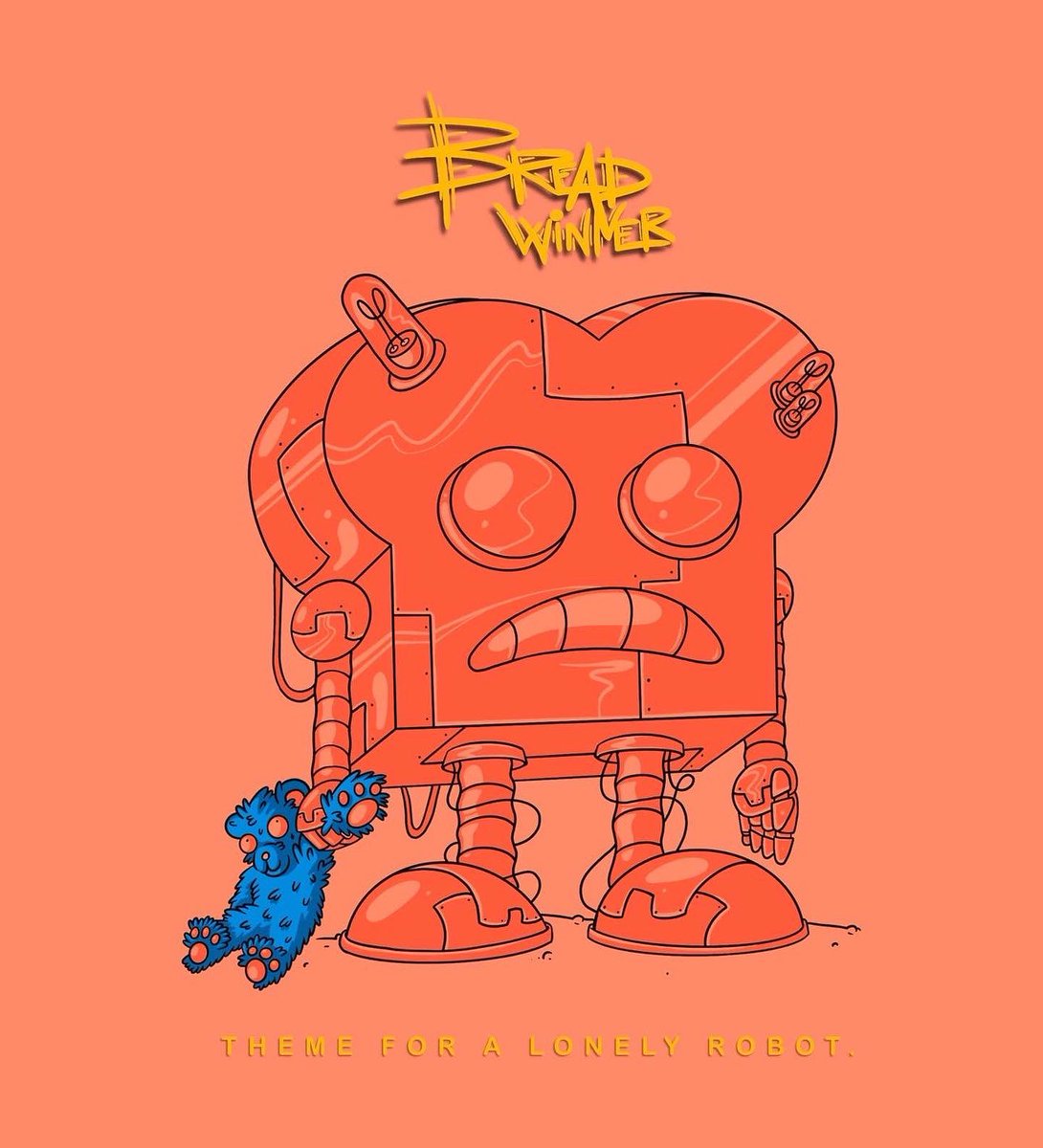 breadwinnerbass's tweet photo. “theme for a lonely robot” out now everywhere https://t.co/8KykVPUjfW