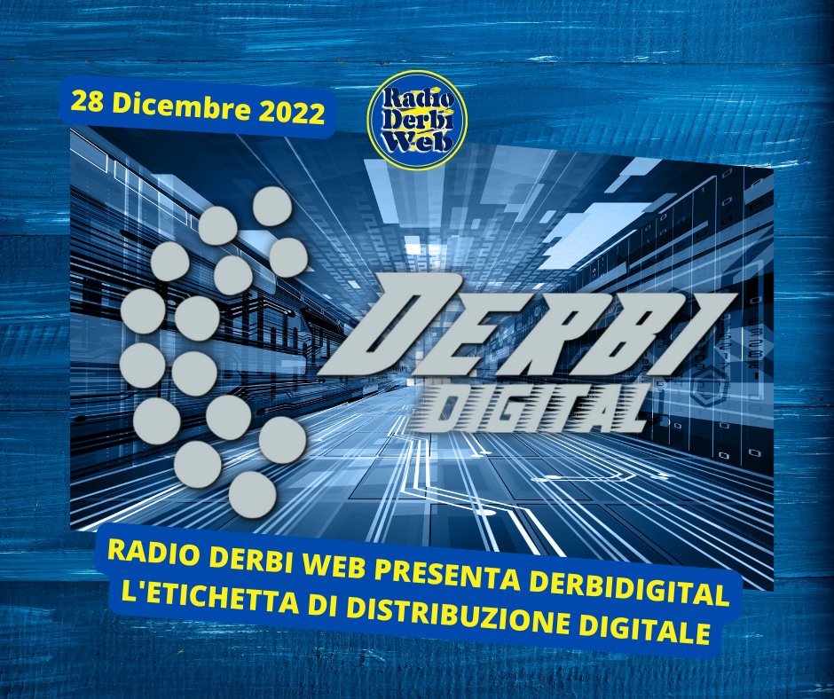 RadioDerbiWeb's tweet photo. DerbiDigital è un'etichetta di distribuzione Digitale.
Il suo obiettivo è di promuovere la musica indipendente e supportare gli artisti emergenti, la promozione sui social media e l'aiuto nella creazione di una strategia di marketing. info: derbidigital@radioderbiweb.it https://t.co/vgi3zIXqv7