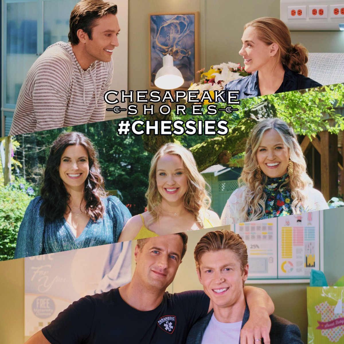 chesapeake_tv's tweet photo. This is an appreciation post for our 5 favorite siblings and the 2 amazing new family members.❤️ #ChesapeakeShores #AbbyObrien #KevinObrien #BreeObrien #ConnorObrien #JessObrien #SarahObrien #DavidPeck
@hallmarkchannel @HMNow @peacock #Chessies #MoreObriens #ChesapeakeChristmas https://t.co/f9ocmNN3v9
