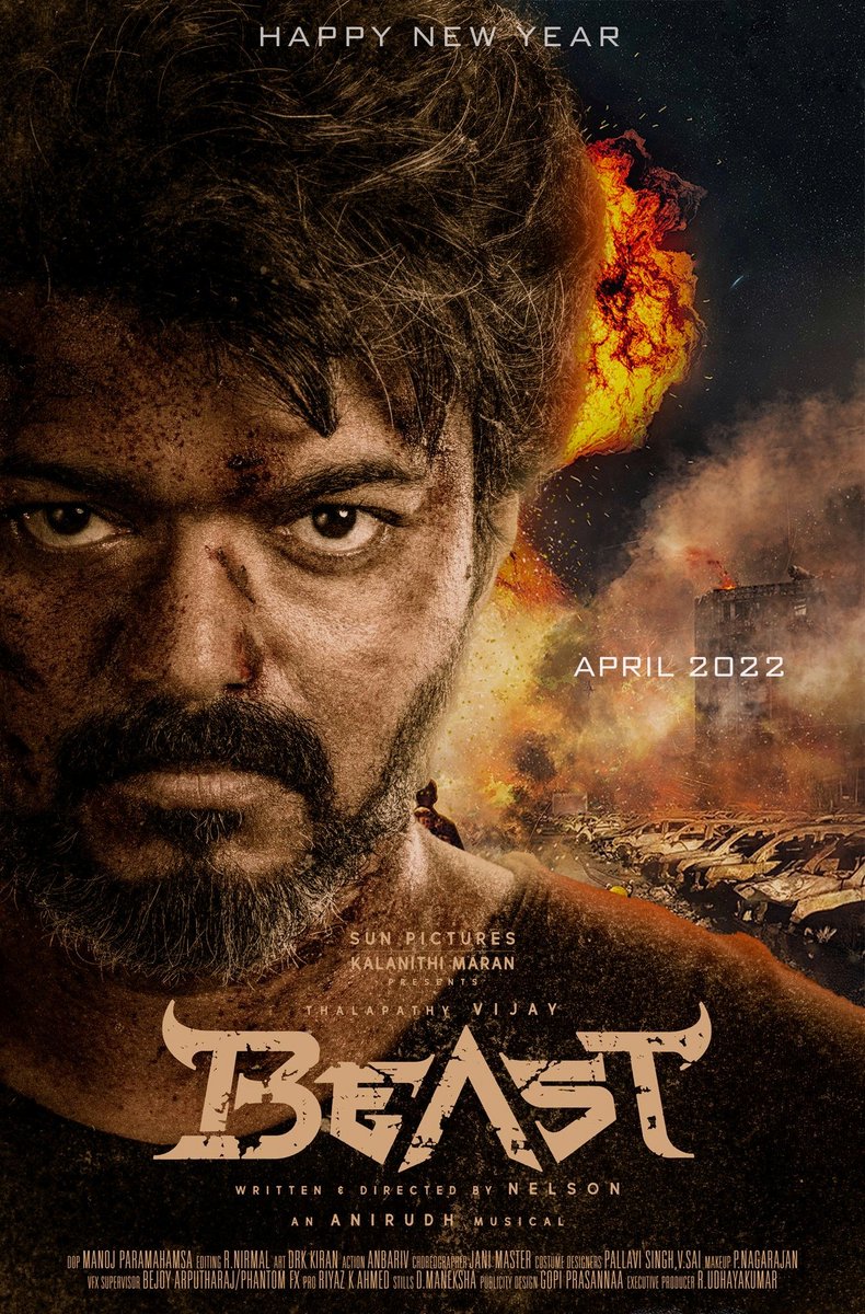 MathanpratheepS's tweet photo. #Beast is One of  Best Action Movie and Beckround Music in #ThalapathyVijay𓃵 Film Career 👍🎦🔥🔥🔥 #2022 Bye
...... https://t.co/3l9Kz2GuZr