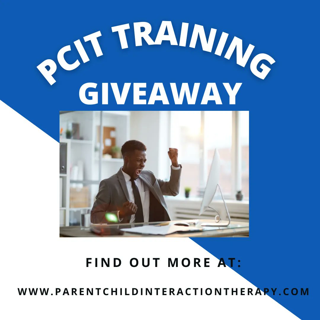 PCIT_Inc's tweet photo. Enter to win a FREE PCIT Training in 2023. For full giveaway details visit us at: https://t.co/aYRG6WbLzG #pcit #pcittraining #pcittherapy #training #freetraining #giveaway #parenting #positiveparenting https://t.co/M9cYpitML2